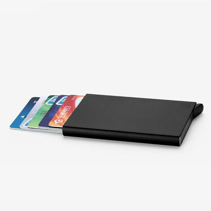 Smart Wallet - Carteira Inteligente Anti-Roubo - Facilita Shopping